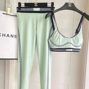 ALO Yoga Mint Green Intimates Set